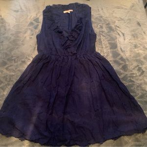 Forever 21: Navy Blue Lace Dress, Size L